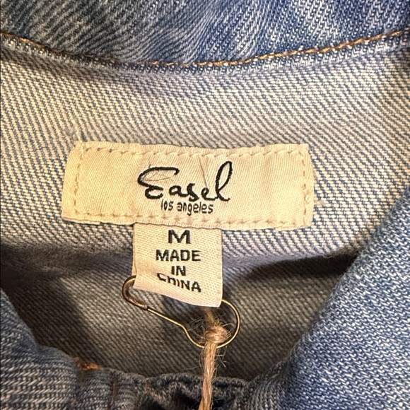 Easel Jean Jacket * NEW WITH TAGS* - Picture 8 of 8
